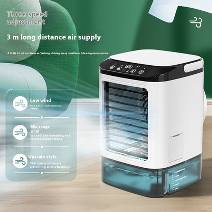 Desktop Mist Air Cooler Fan with Dual Spray, USB (photo 4)