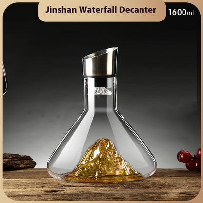Iceberg Glass Wine Decanter (photo 9)