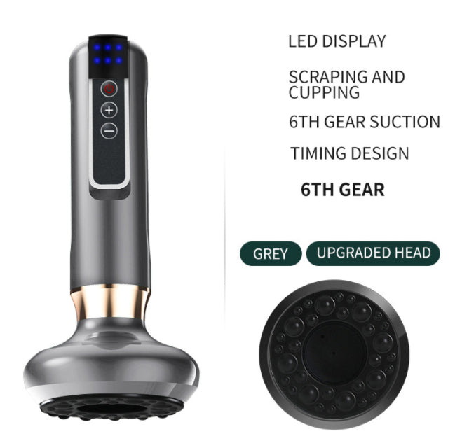 Electric Cupping and Gua Sha Body Massager, Rechargeable (photo 23)