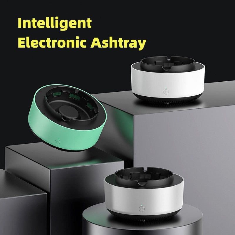 Ashtray with Built-In Fan and Replaceable Filter (photo 2)