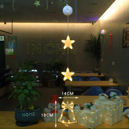 Christmas LED Window Suction Cup Lights, 3 Pcs (photo 7)