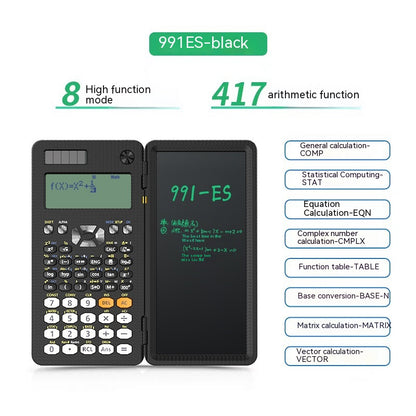 Foldable Scientific Calculator with LCD Writing Pad (photo 19)