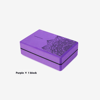 High-Density EVA Foam Yoga Block - Purple (photo 6)