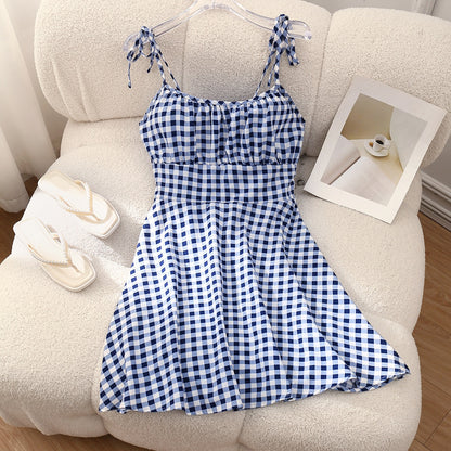 Women's Printed A-Line Short Dress (photo 16)