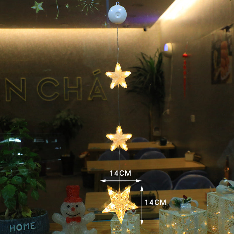 Christmas LED Window Suction Cup Lights, 3 Pcs (photo 10)