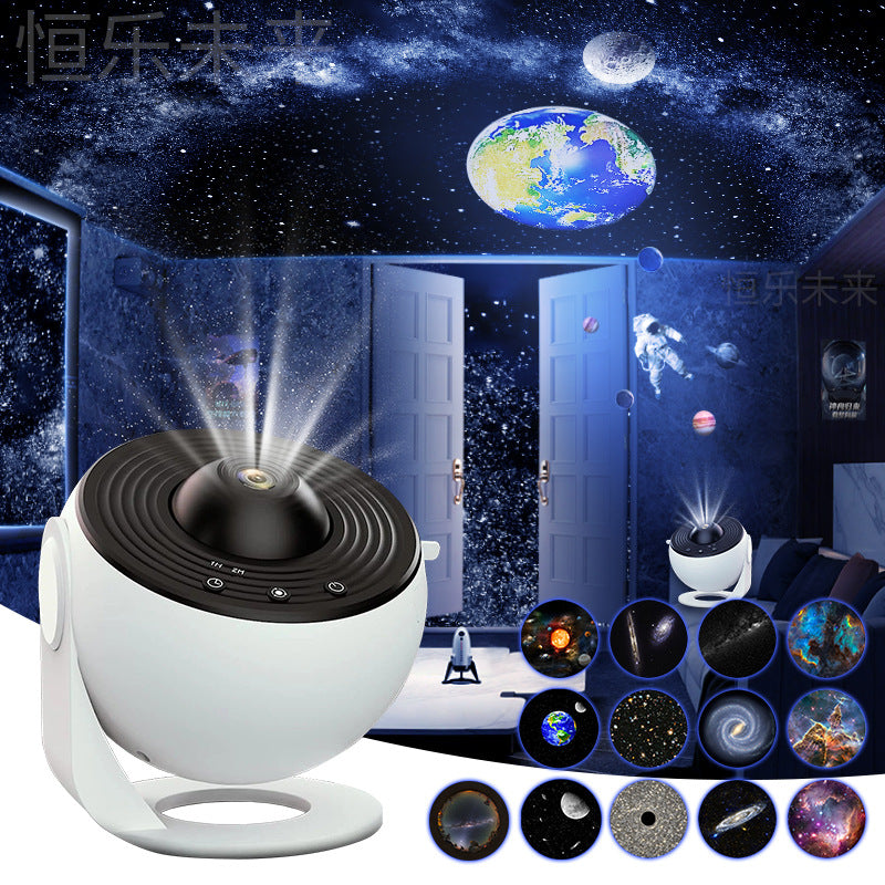 12-in-1 Rotating Galaxy Planetarium Projector (photo 3)