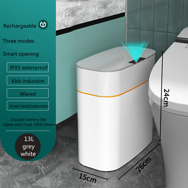 Motion Sensor Trash Can with Lid, 11 to 24 L (photo 13)