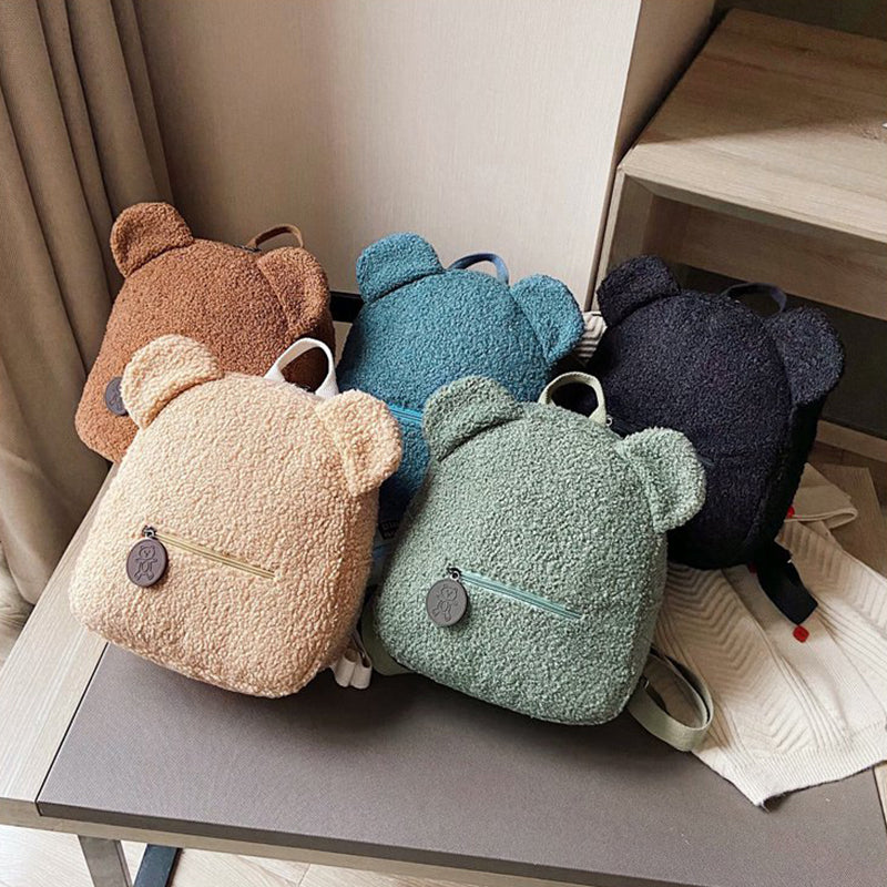 Plush Bear Mini Backpack (photo 3)