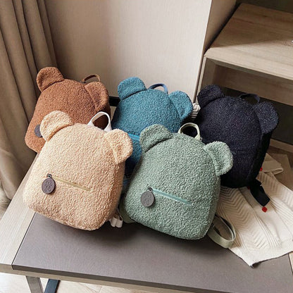 Plush Bear Mini Backpack (photo 3)