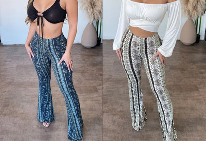 Women's Stretch Printed Slim Pants (photo 26)