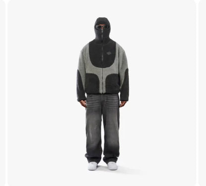 Men's Sherpa Hooded Zip-Up Jacket (photo 6)