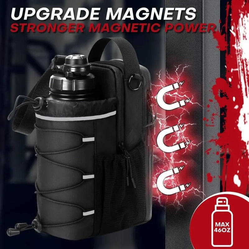 Magnetic Water Bottle Sling Bag for the Gym