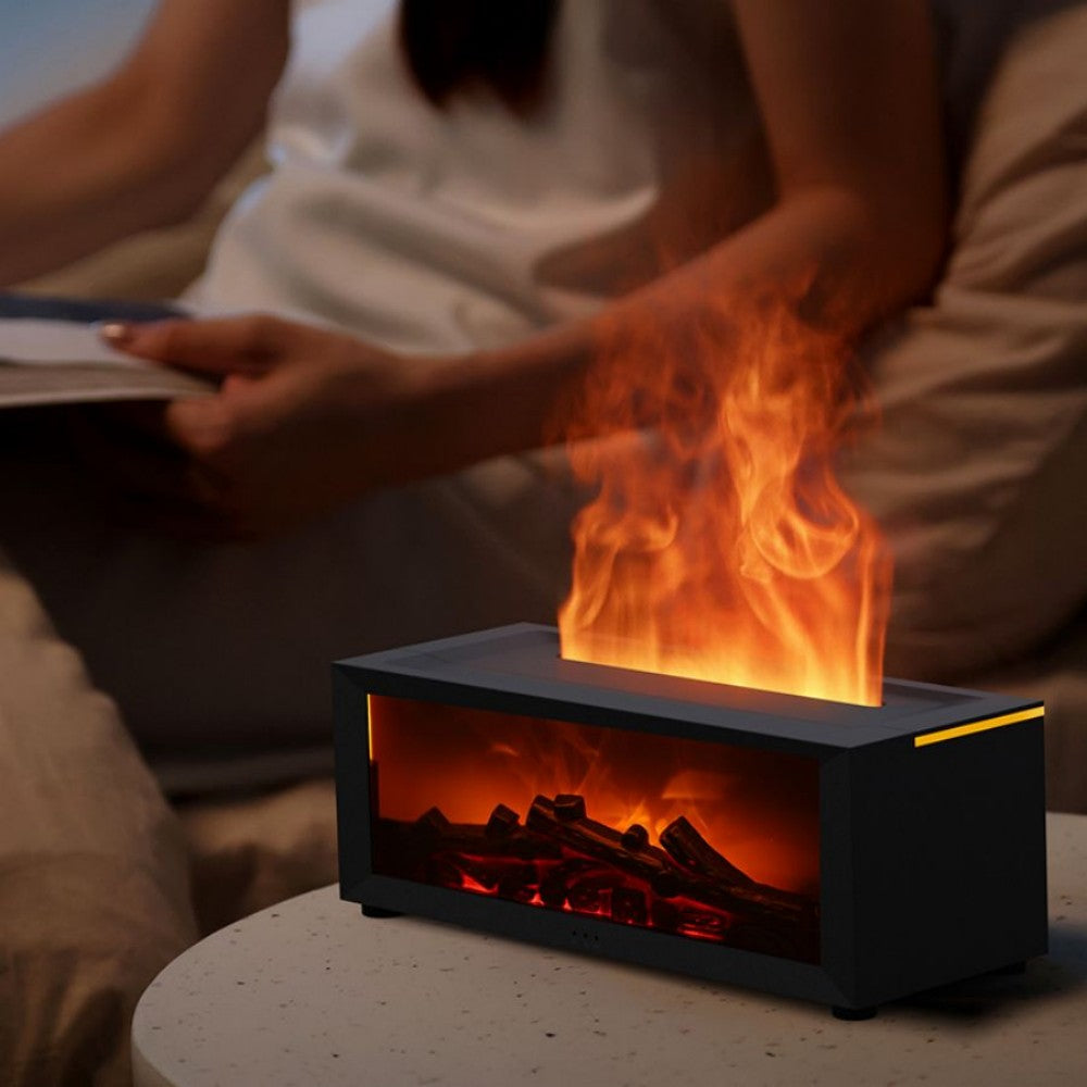 Flame Effect Aroma Diffuser with Remote (photo 6)