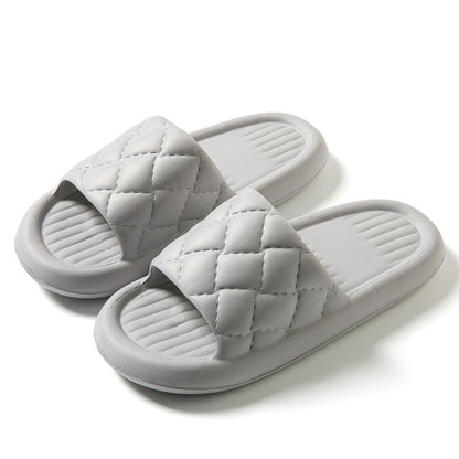 Rhombus Pattern EVA House Slippers (photo 12)