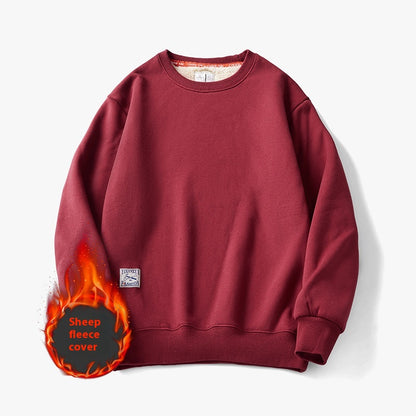 Men's Fleece Crewneck Pullover Sweatshirt (photo 11)