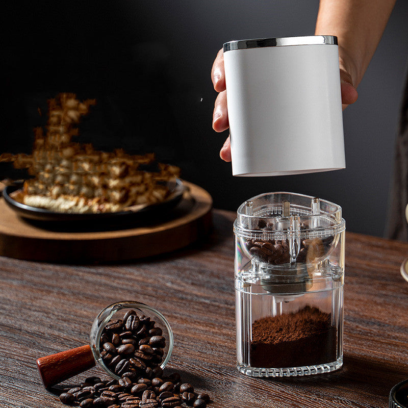 USB Rechargeable Ceramic Burr Coffee Grinder (photo 3)