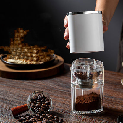 USB Rechargeable Ceramic Burr Coffee Grinder (photo 3)