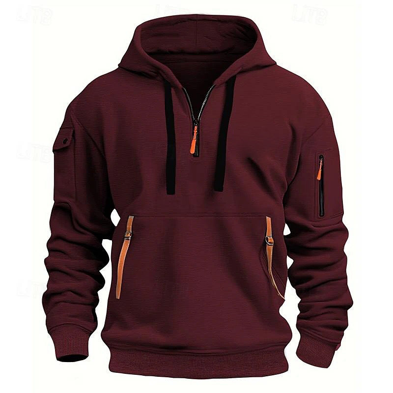 Unisex Drop-Shoulder Pullover Hoodie (photo 9)