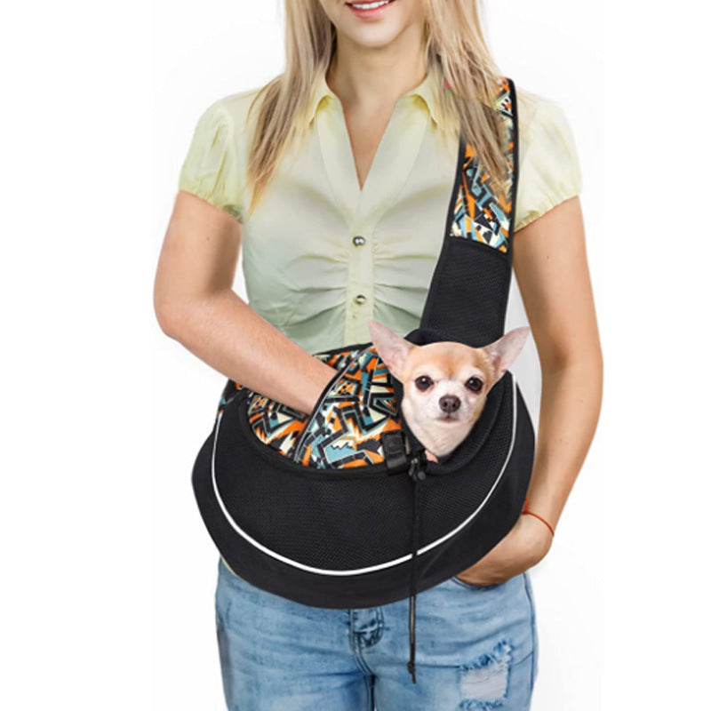 Pet Sling Carrier Crossbody Bag (photo 6)