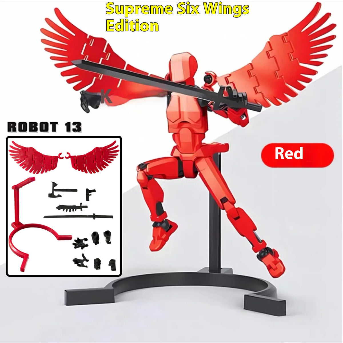 3D-Printed Articulated Robot Figure (photo 20)