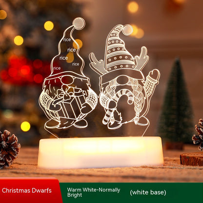 Christmas 3D Acrylic LED Night Light (photo 9)