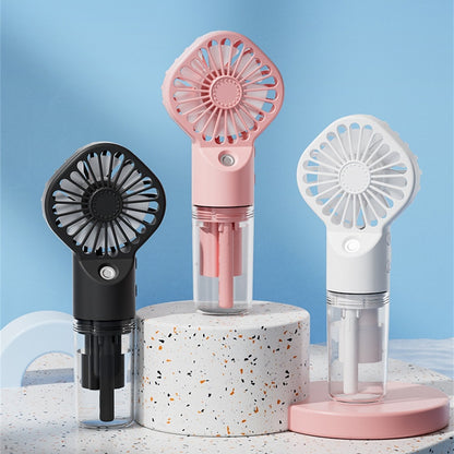 Rechargeable Handheld Mist Spray Fan (photo 4)