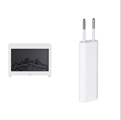 Flame Effect Essential Oil Diffuser with 7 Light Colors (photo 18)