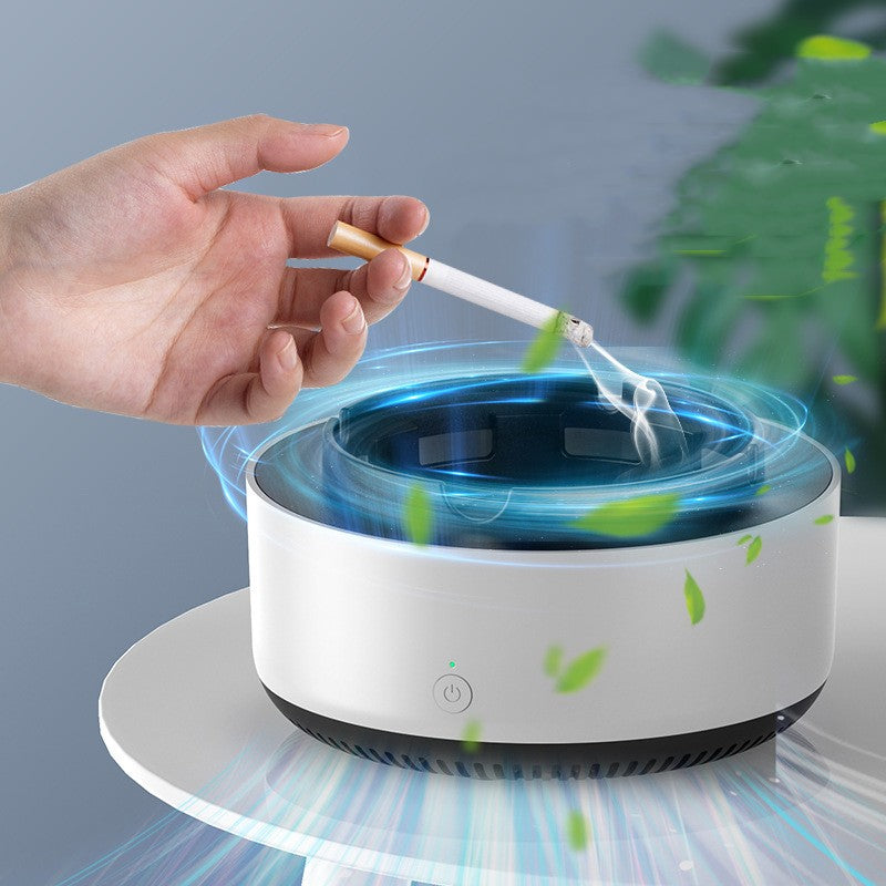 Ashtray with Built-In Fan and Replaceable Filter (photo 4)