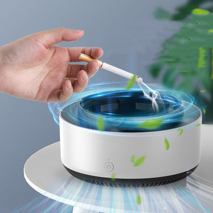 Ashtray with Built-In Fan and Replaceable Filter (photo 4)