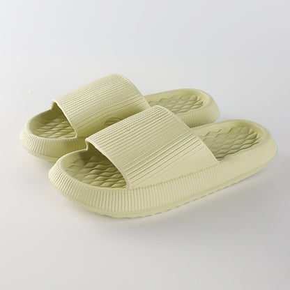Rhombus Stripe EVA Slippers (photo 17)