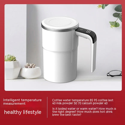 USB Rechargeable Self-Stirring Mug with Temperature Display (photo 6)