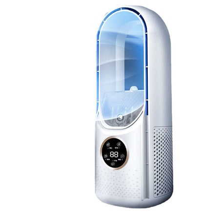 Portable USB Bladeless Cooling Fan with Water Tank and Timer (photo 12)