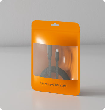 Fast-Charging USB-C Cable with Built-In Foldable Phone Stand (photo 14)