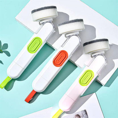Soap-Dispensing Long-Handle Dish Brush (photo 6)