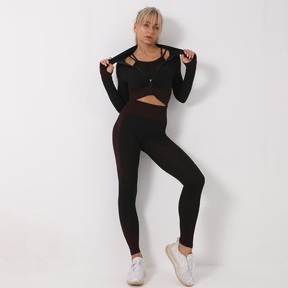 Women's 3-Piece Seamless Yoga Set (photo 13)