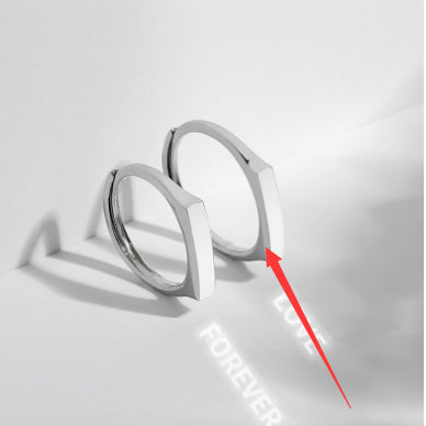 Adjustable Hidden Message Light Projection Ring (photo 10)