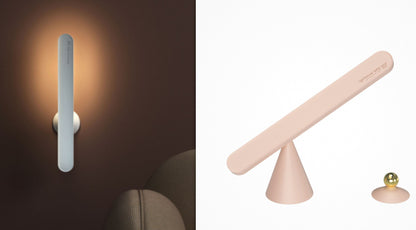 Geometric Magnetic Touch Lamp for Desk or Wall (photo 13)