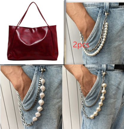 Women's Vintage PU Leather Tote Shoulder Bag (photo 31)