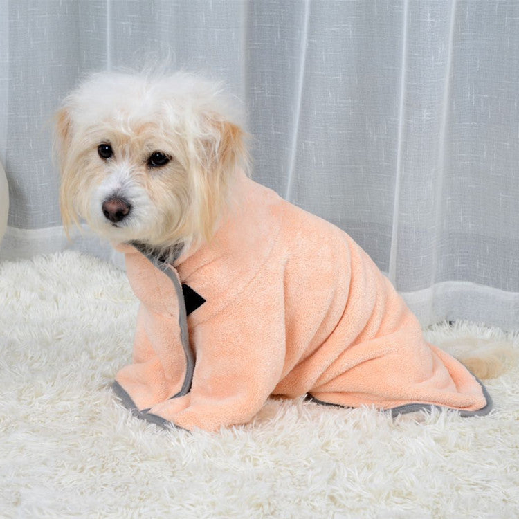 Microfiber Pet Bathrobe Towel (photo 9)