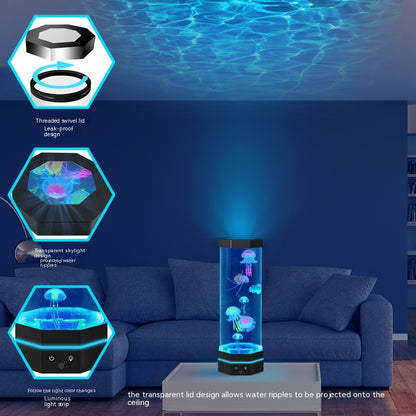 15-Inch Jellyfish Lava Lamp with Remote, 17 Colors (photo 4)