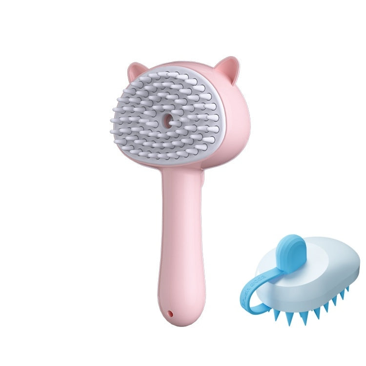 Rechargeable Self-Cleaning Pet Mist Slicker Brush (photo 22)