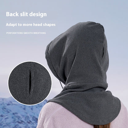 Winter Fleece Balaclava Hood and Neck Warmer (photo 6)