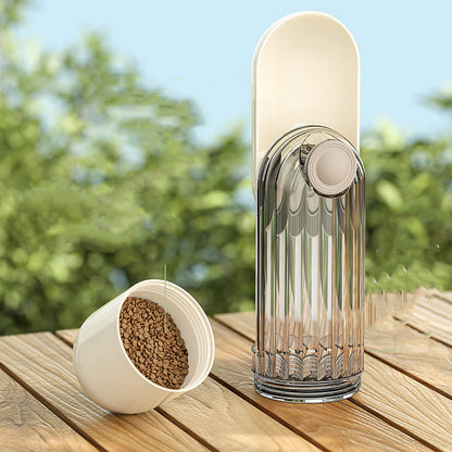 2-in-1 Portable Pet Water Cup with Food Container (photo 5)