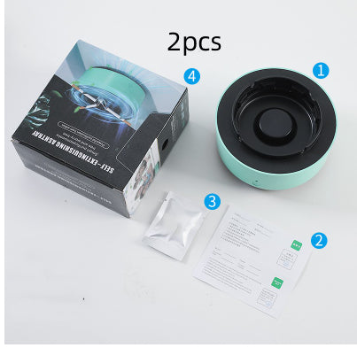 Ashtray with Built-In Fan and Replaceable Filter (photo 28)