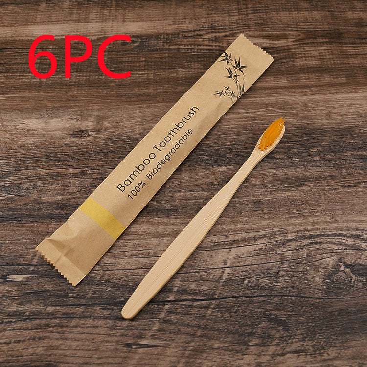 Bamboo Toothbrushes with Soft Bristles (photo 13)