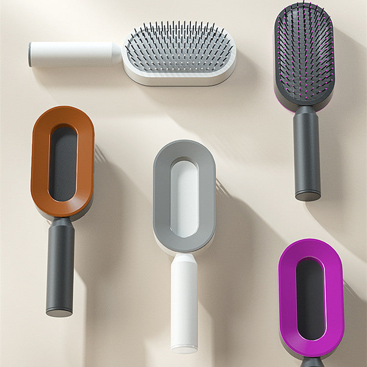Self-Cleaning Air Cushion Hair Brush (photo 2)