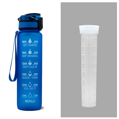 1 L Tritan Water Bottle with Time Markers (photo 33)