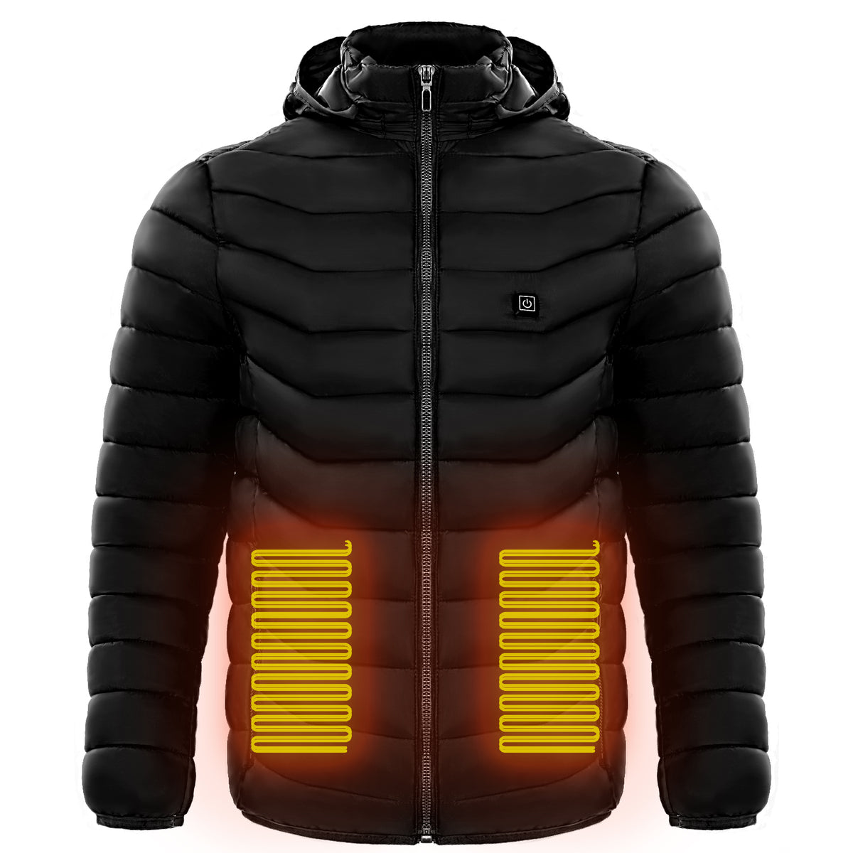 Men's Heated Hooded Puffer Jacket, 8 or 9 Heating Zones (Battery Not Included) (photo 7)