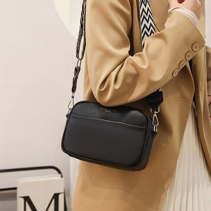 Embroidered Rhombus Crossbody Square Bag (photo 2)