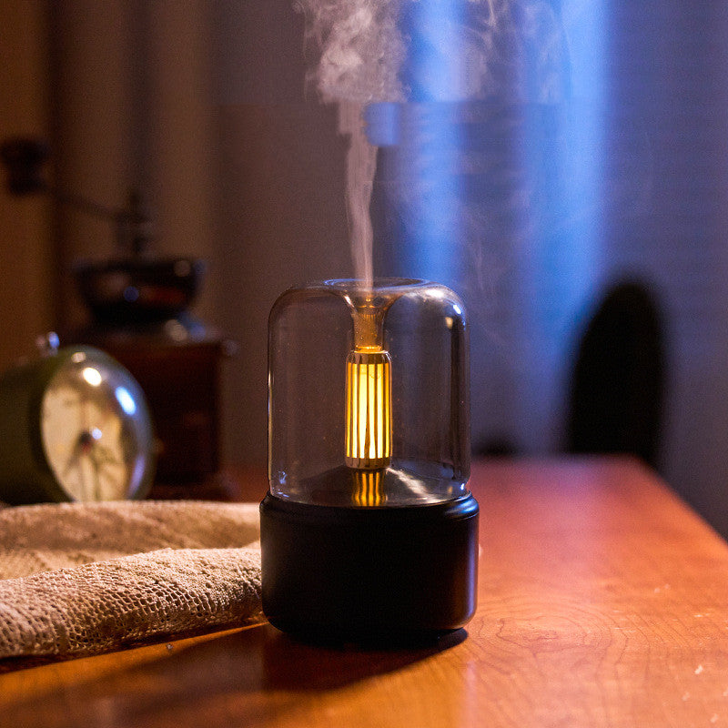 Candle-Look Mini Humidifier and Aroma Diffuser, 120 ml, USB (photo 3)